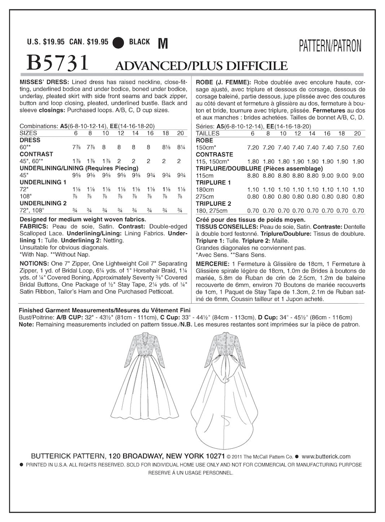 Sewing Pattern for Women's Wedding Dress, Bridal Gown, Womens Bridal ...