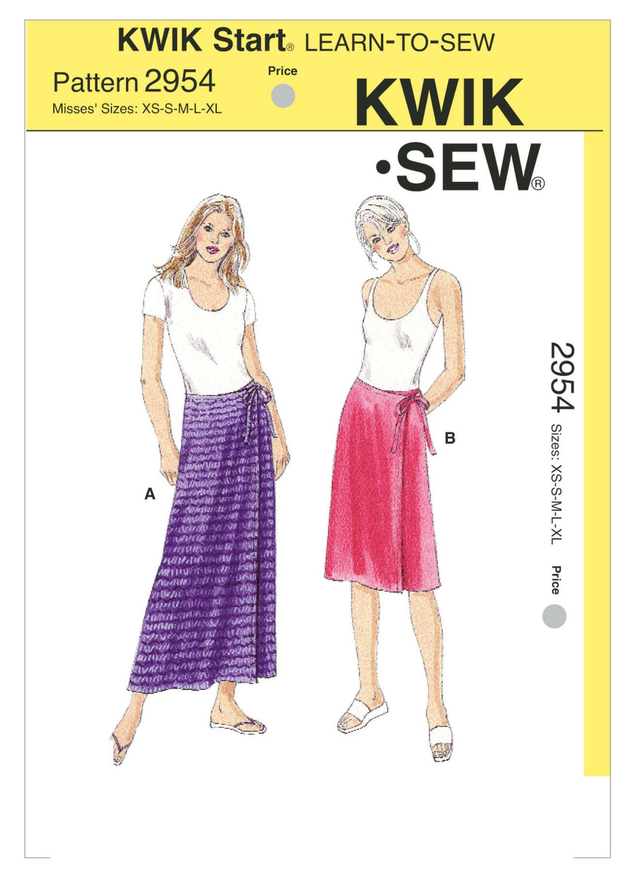 Easy Sewing Pattern for Women's Skirts Wrap Skirt Maxi | Etsy