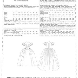 Sewing Pattern for Womens 18th Century Dress Costume, Cosplay ...