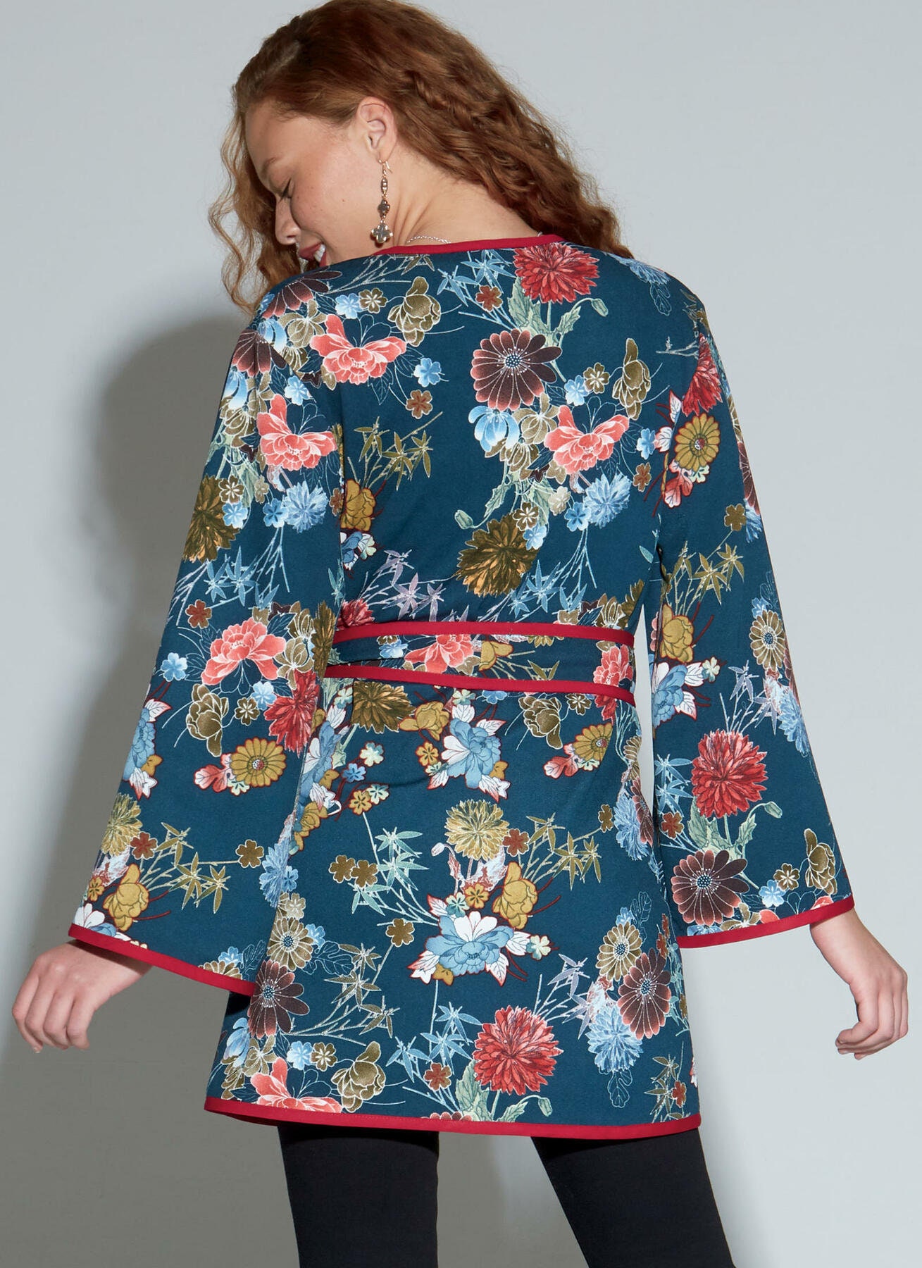 Sewing Pattern for Womens Jacket Wrap Jacket Pattern Belted Etsy