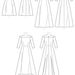 Sewing Pattern for Women's Wedding Dress Bridesmaid - Etsy