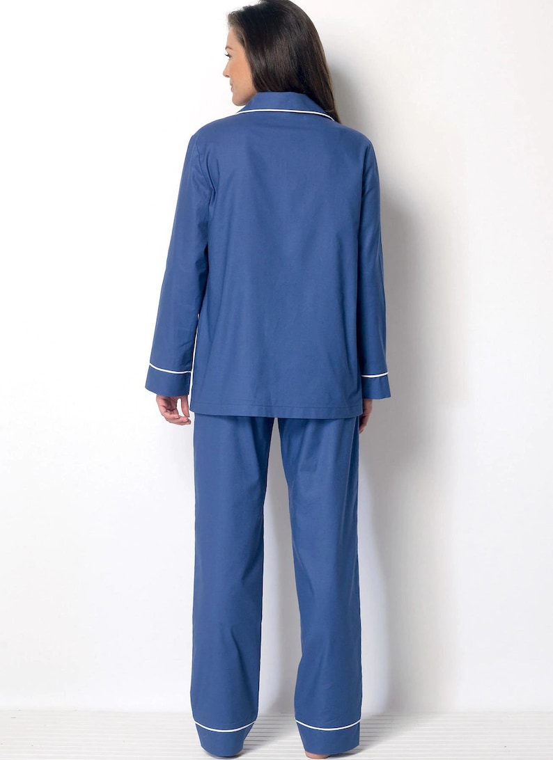 Sewing Pattern for Womens Pajamas, Pajama Top and Bottoms, Pajama ...