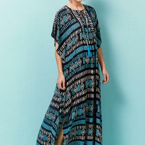 Easy Sewing Pattern for Women's Tops, Tunics, and Caftan Pattern, Maxi ...