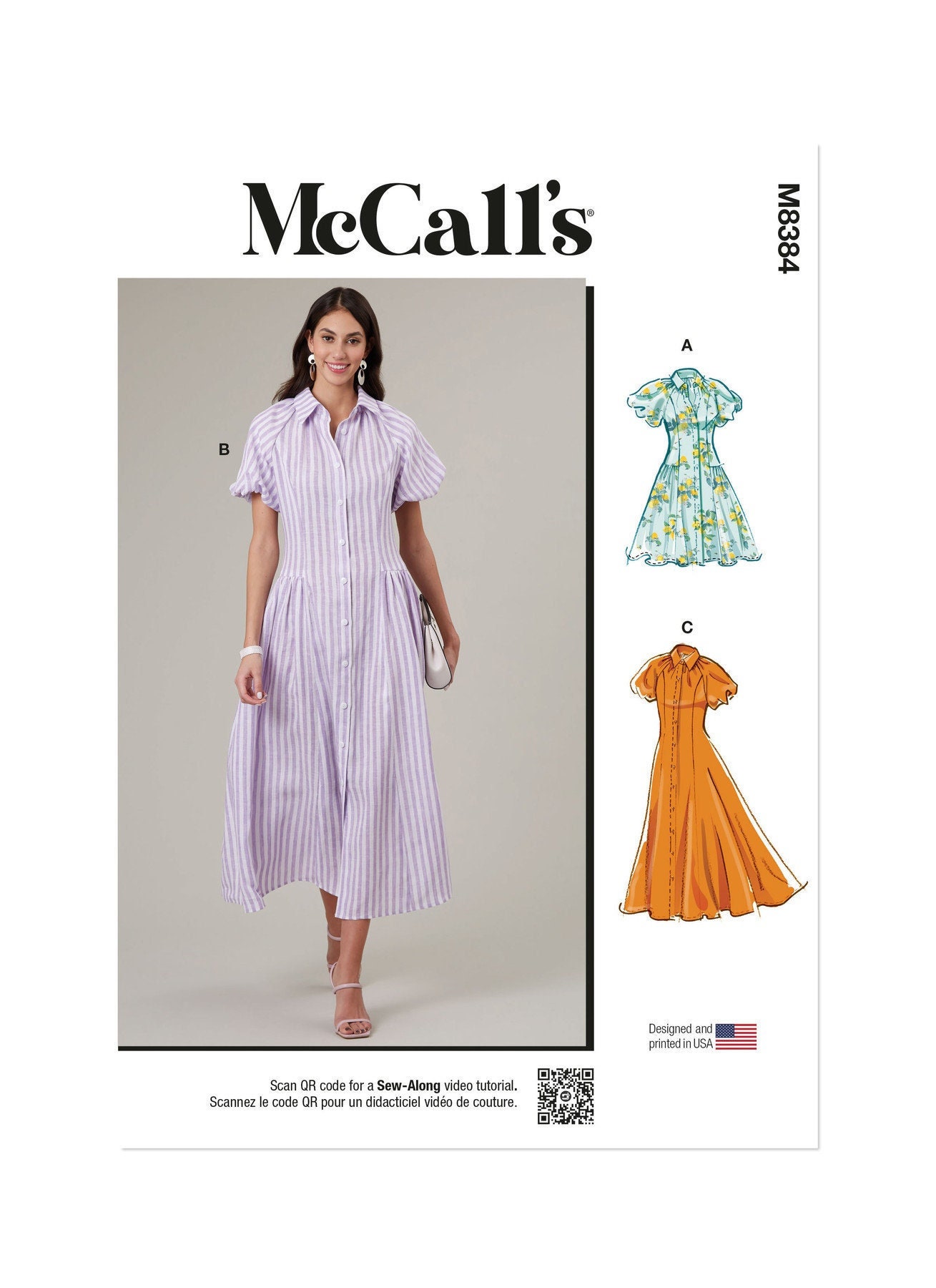 chinese dress ladies Vintage Shirt Dress PDF Sewing Pattern – Sew Over It