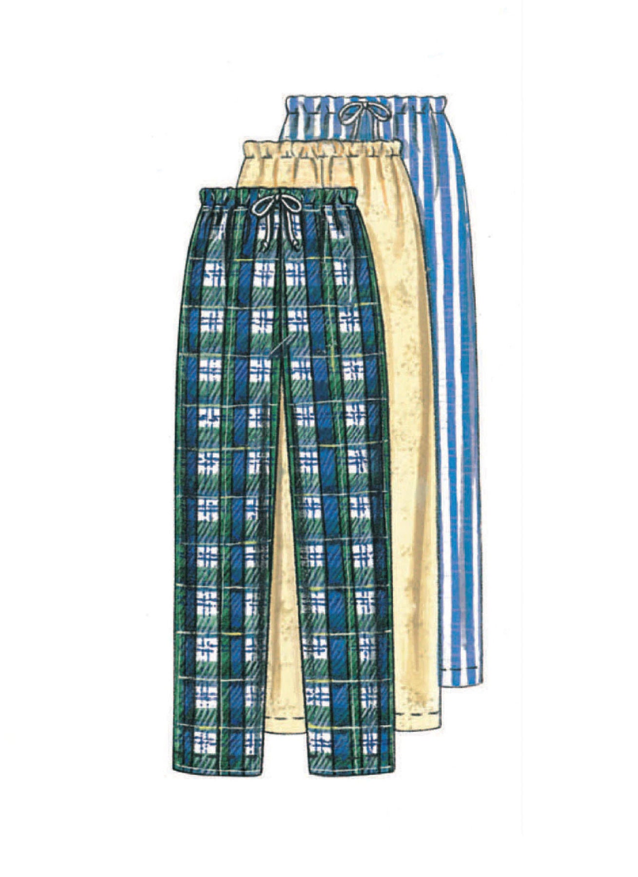 Sewing Pattern for Boy's and Men's Pajamas Pajama Etsy