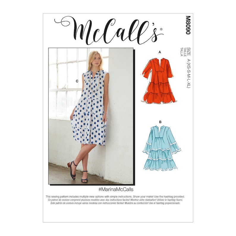 easy tiered dress pattern