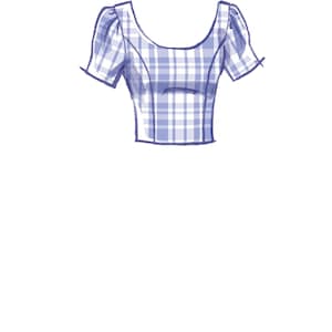 Sewing Pattern for Womens Tops Fitted Tops Tank Top Long - Etsy