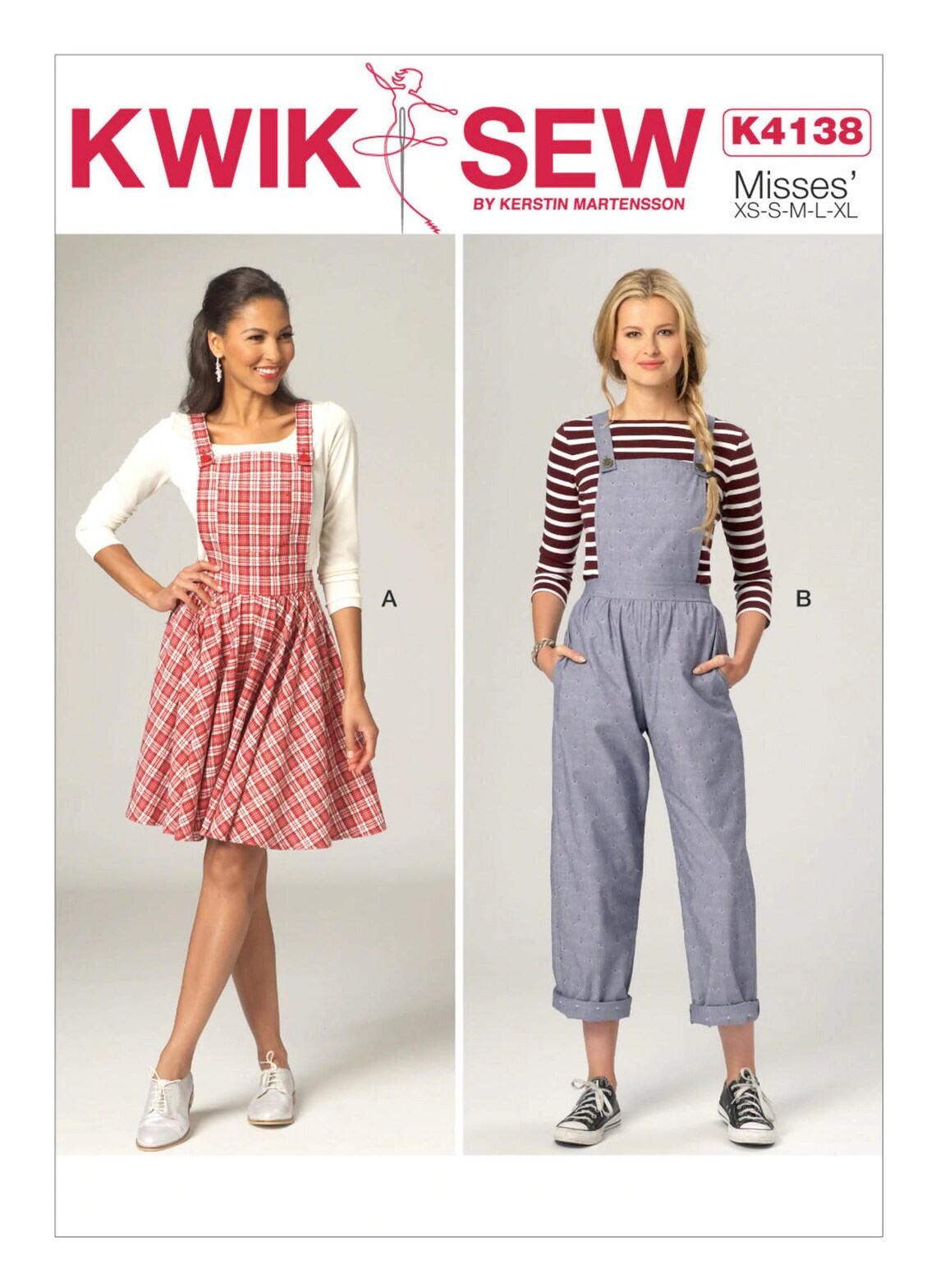 Sewing Pattern for Womens Overalls and Dress Pattern Apron Etsy