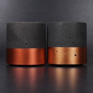 Charcoal Kupfer Schreibtisch Halter | VULKAN KOLLEKTION