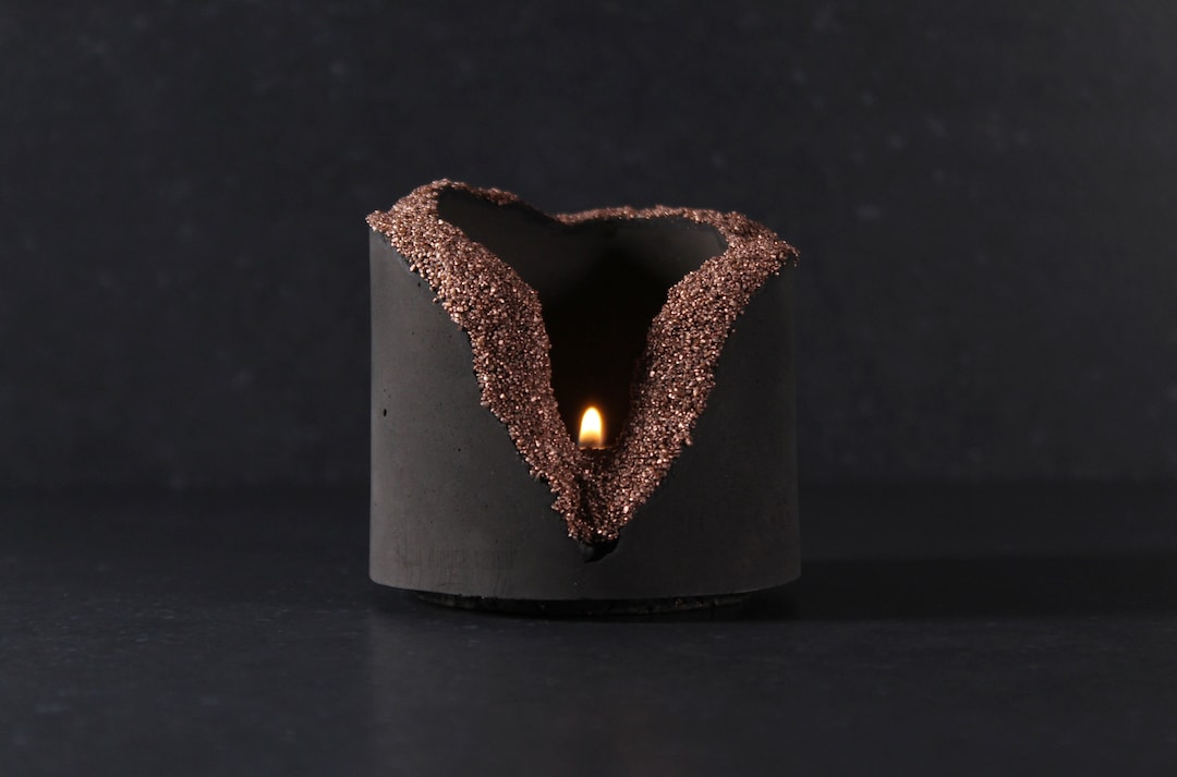 Candelabro de cristal de geoda Candelabro de cristal de geoda