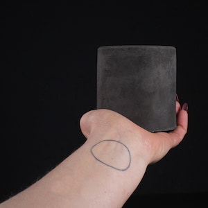 Masculine concrete  holder | Desk organizer | Gift for him | Industrial decor | MASCULINE SERIES