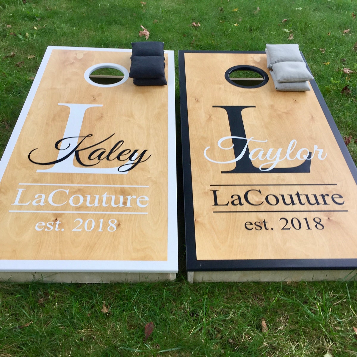 Custom Cornhole Boards Pro Quality