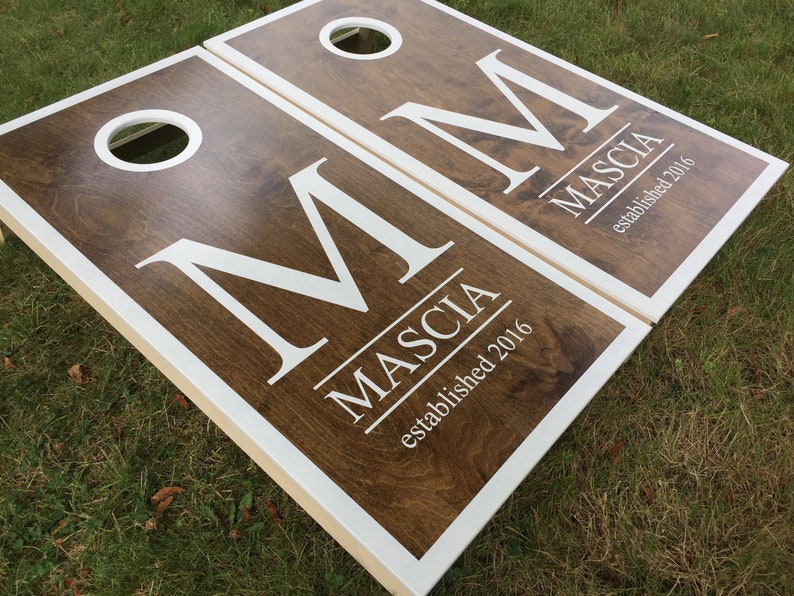 Wedding Cornhole Boards