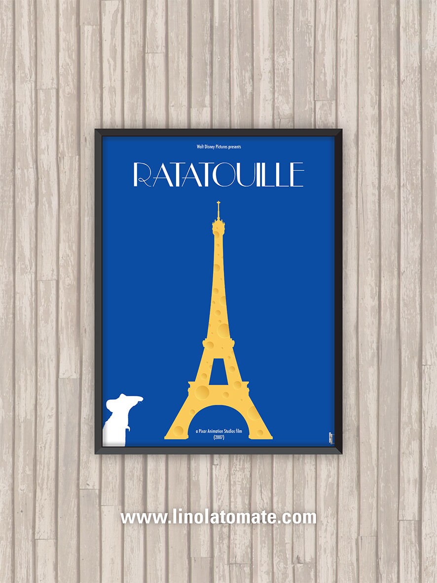Affiche Film Ratatouille