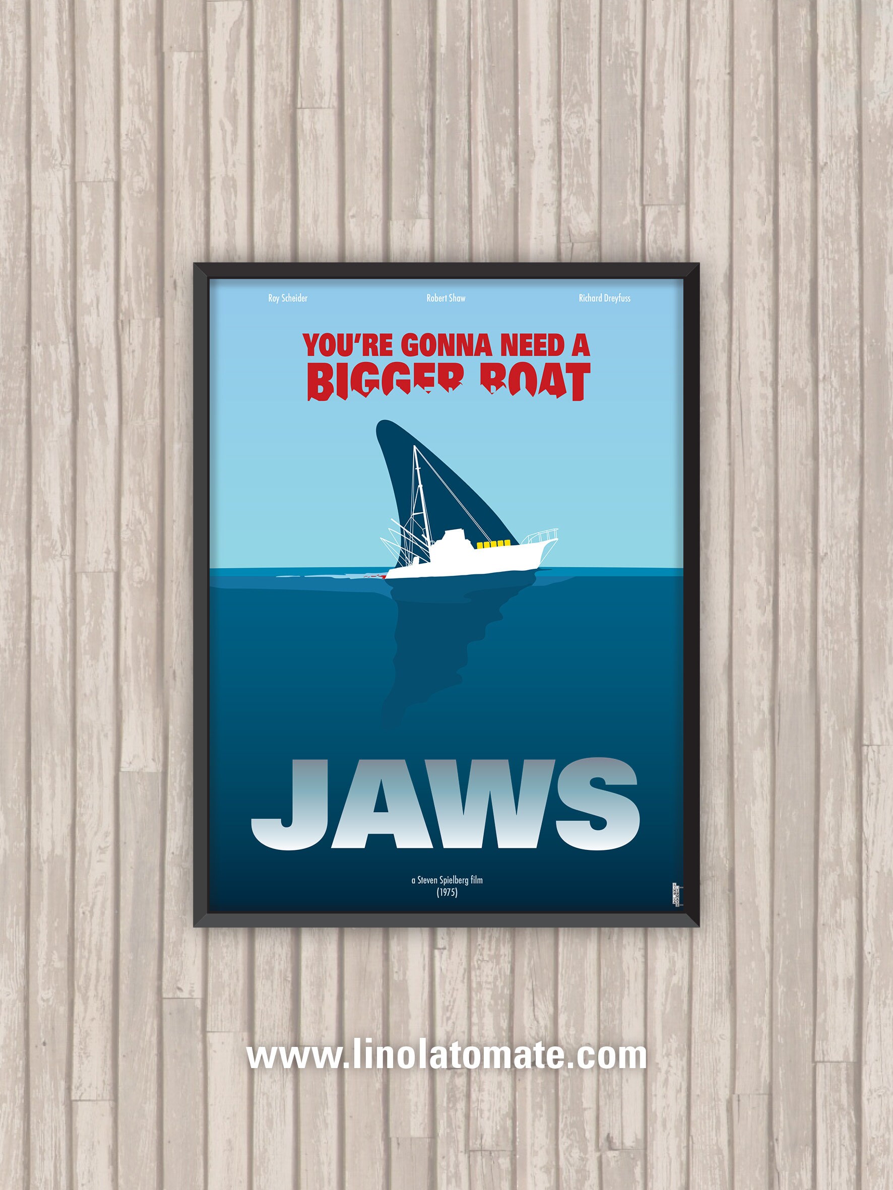 Affiche Film Les Dents de La Mer | Jaws