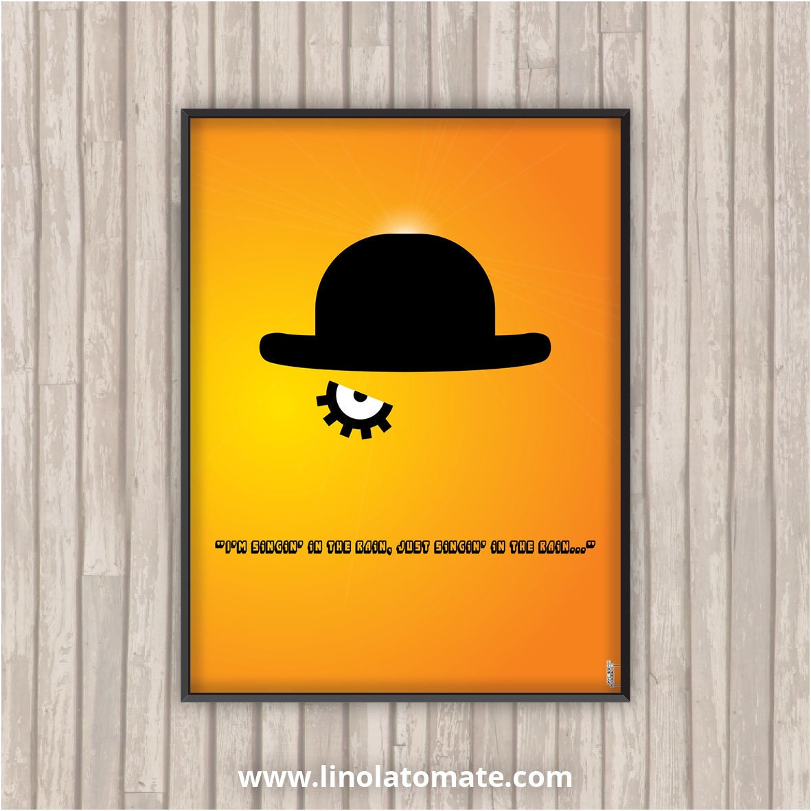 Clockwork orange poster -  France