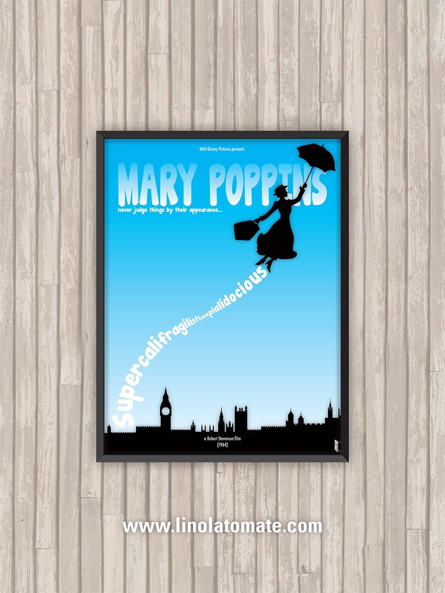 Affiche Film Mary Poppins