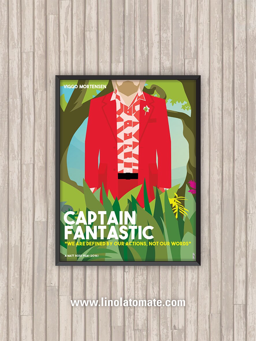 Affiche Film Captain Fantastic