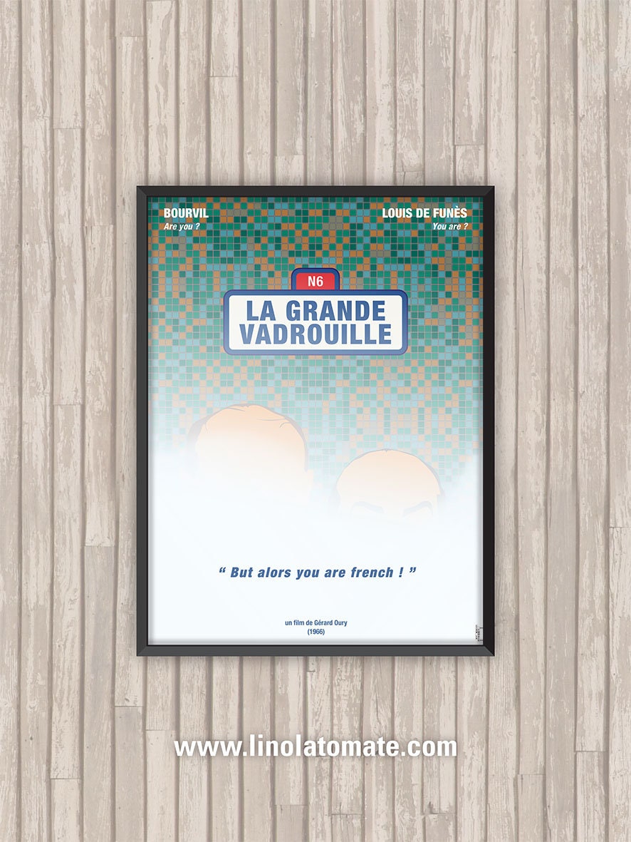Affiche Film La Grande Vadrouille