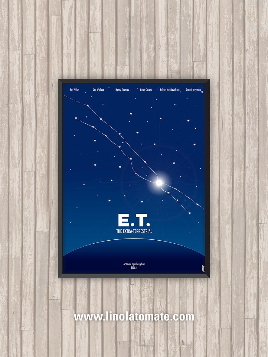 Affiche Film E.t. L'extra-Terrestre | E.t. The Extra-Terrestrial