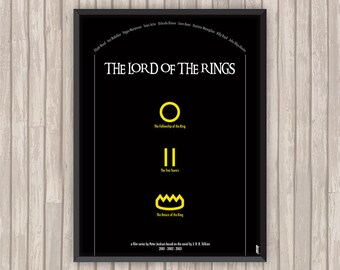 LE SEIGNEUR des ANNEAUX (The Lord of the Rings), l’affiche revisitée par Lino la Tomate !