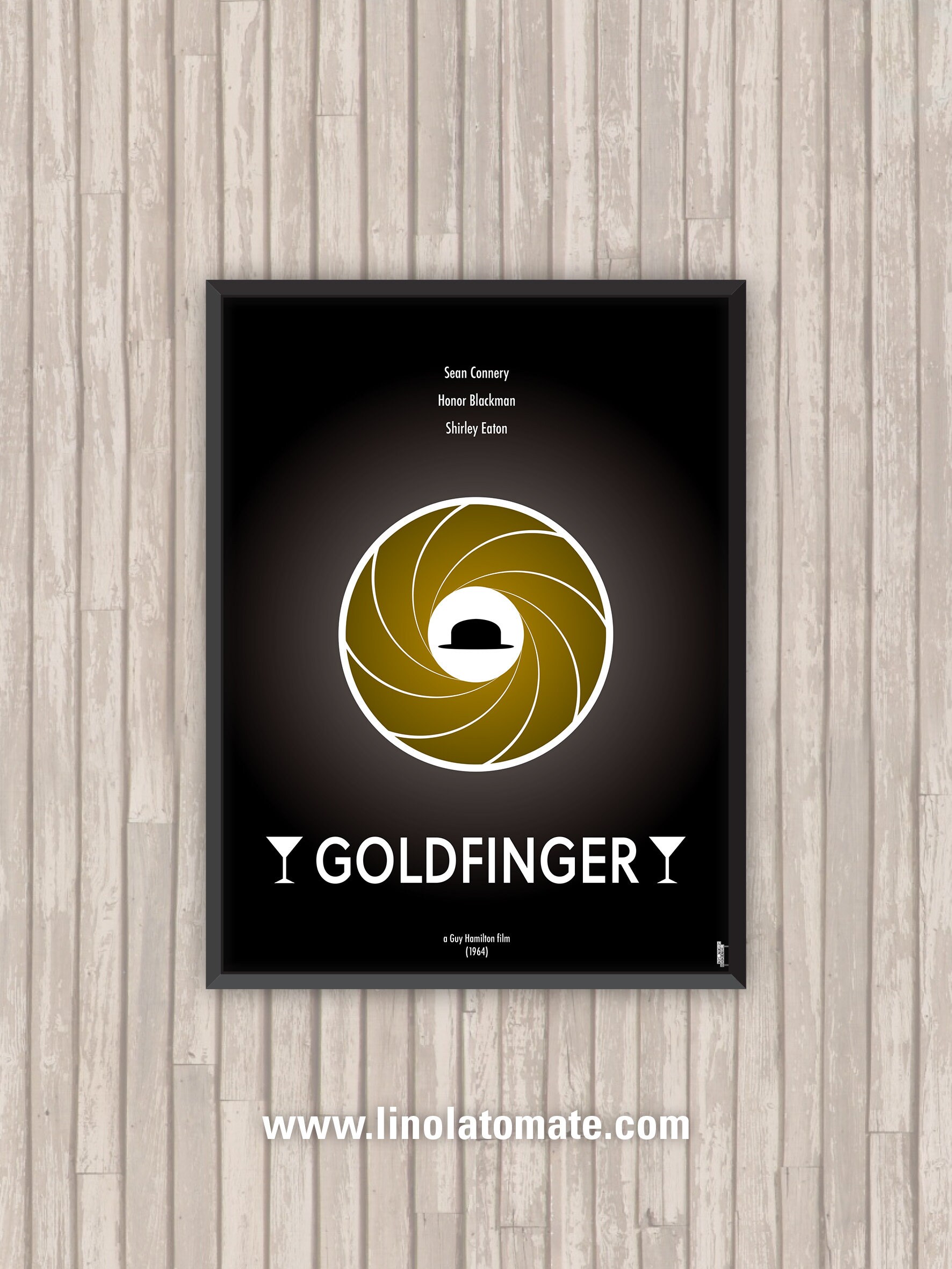 Affiche Film Goldfinger