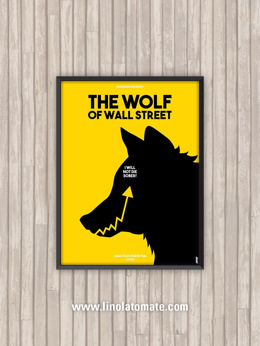 Affiche Film Le Loup de Wall Street | The Wolf Of Wall Street