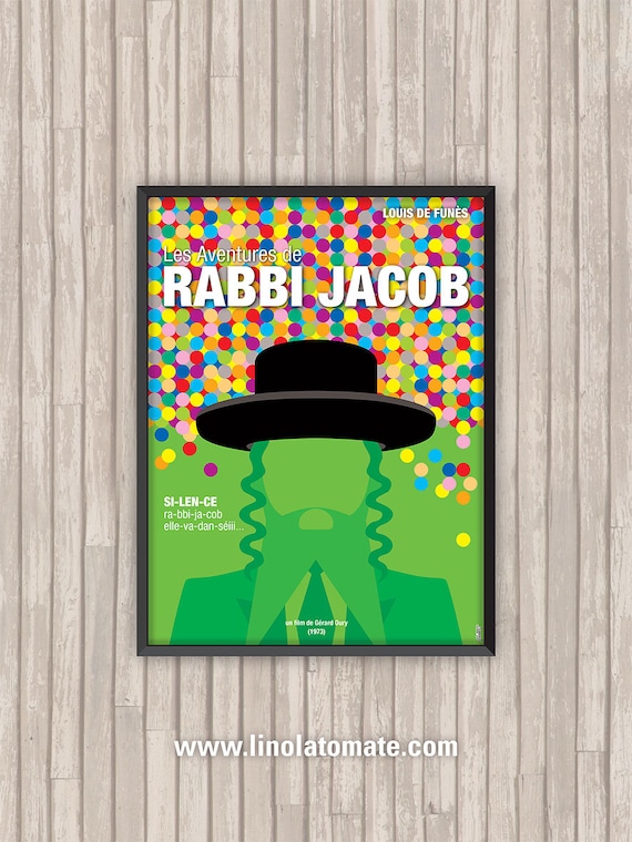 Les aventures de Rabbi Jacob Poster////Les aventures de Rabbi Jacob Movie Poster////