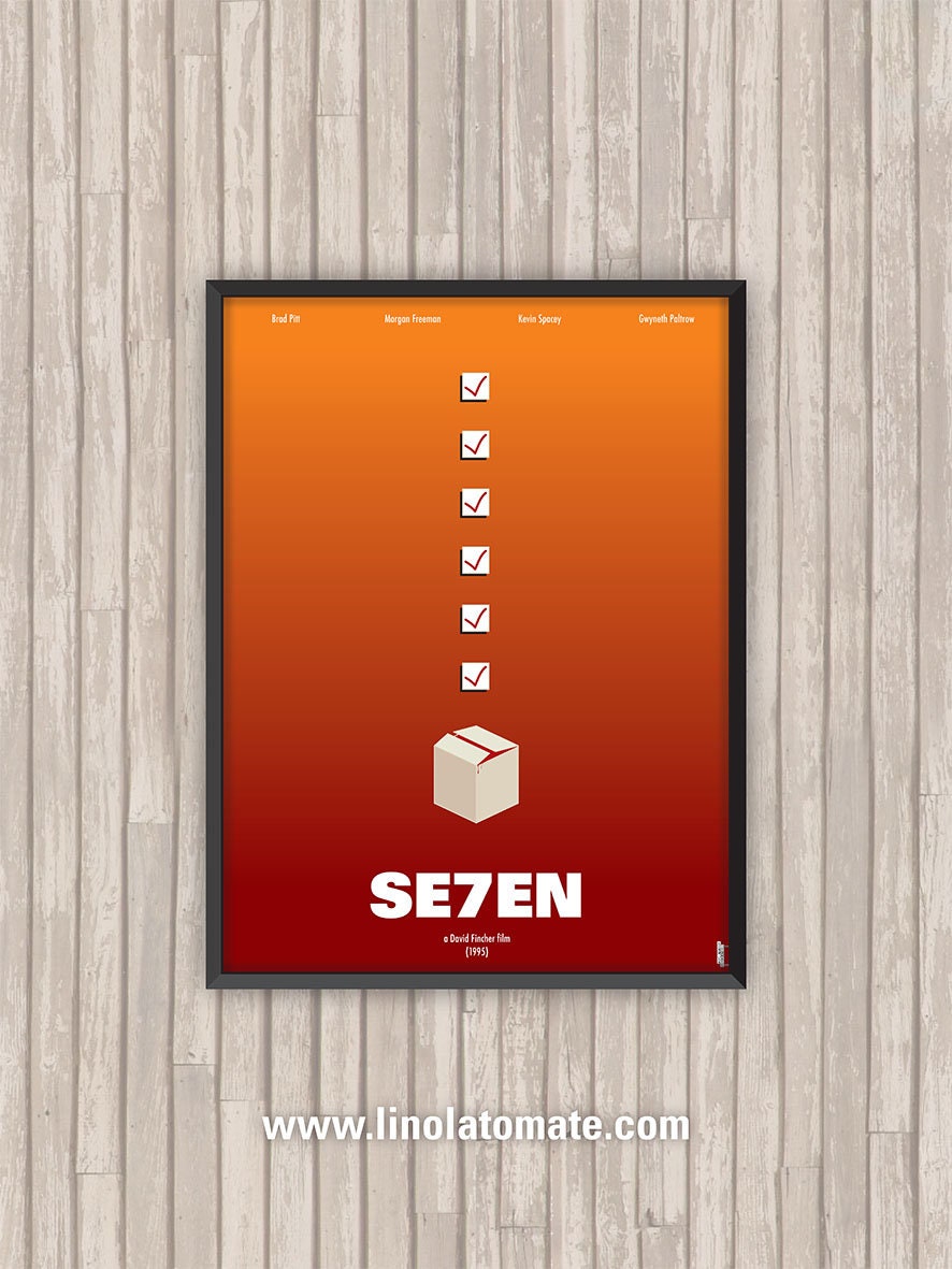 Affiche Film Seven