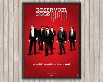 RESERVOIR DOGS, l’affiche revisitée par Lino la Tomate !