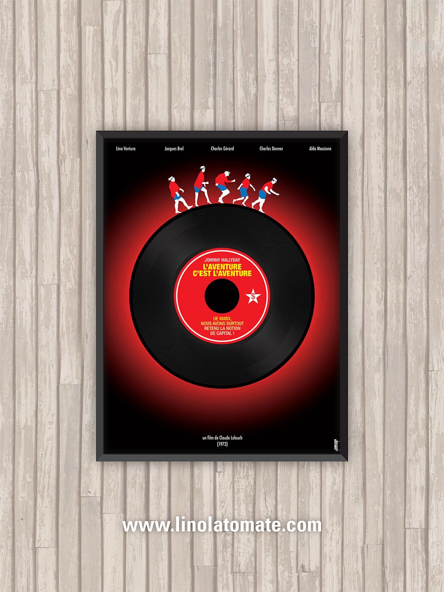 Affiche Film L'aventure C'est L'aventure