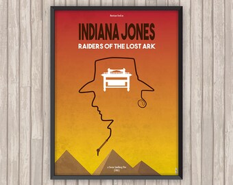 Indiana Jones Poster Etsy France