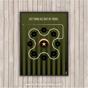 Plakat Lino Pomidor #L142