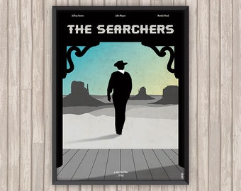 Movie poster THE SEARCHERS