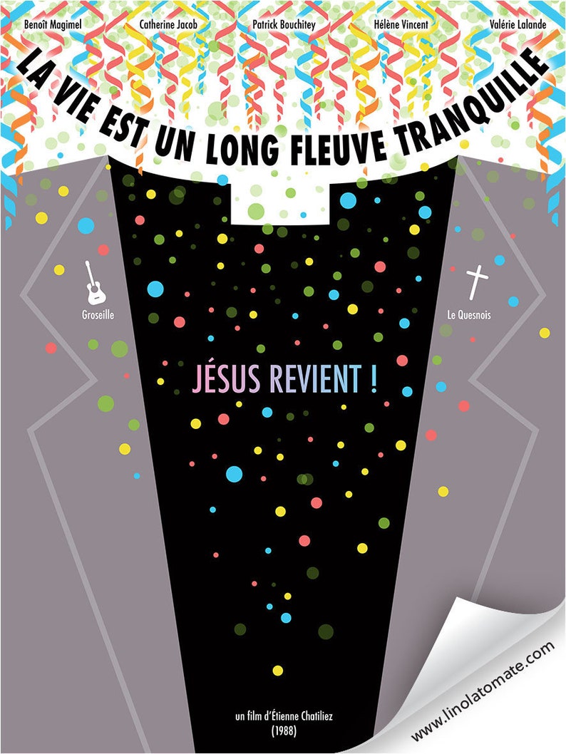La Vie Est Un Long Fleuve Tranquille Netflix Streaming Affiche film La vie est un LONG FLEUVE TRANQUILLE | Etsy