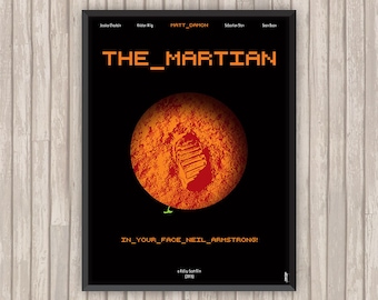 SEUL SUR MARS (The Martian), l’affiche revisitée par Lino la Tomate !
