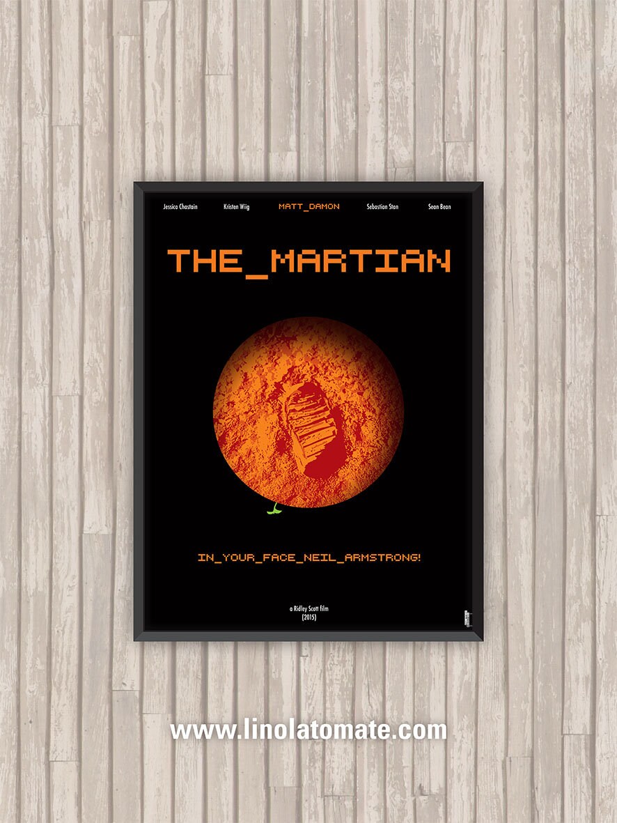 Affiche Film Seul sur Mars | The Martian
