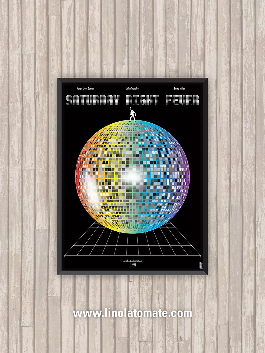 Affiche Film La Fièvre Du Samedi Soir | Saturday Night Fever