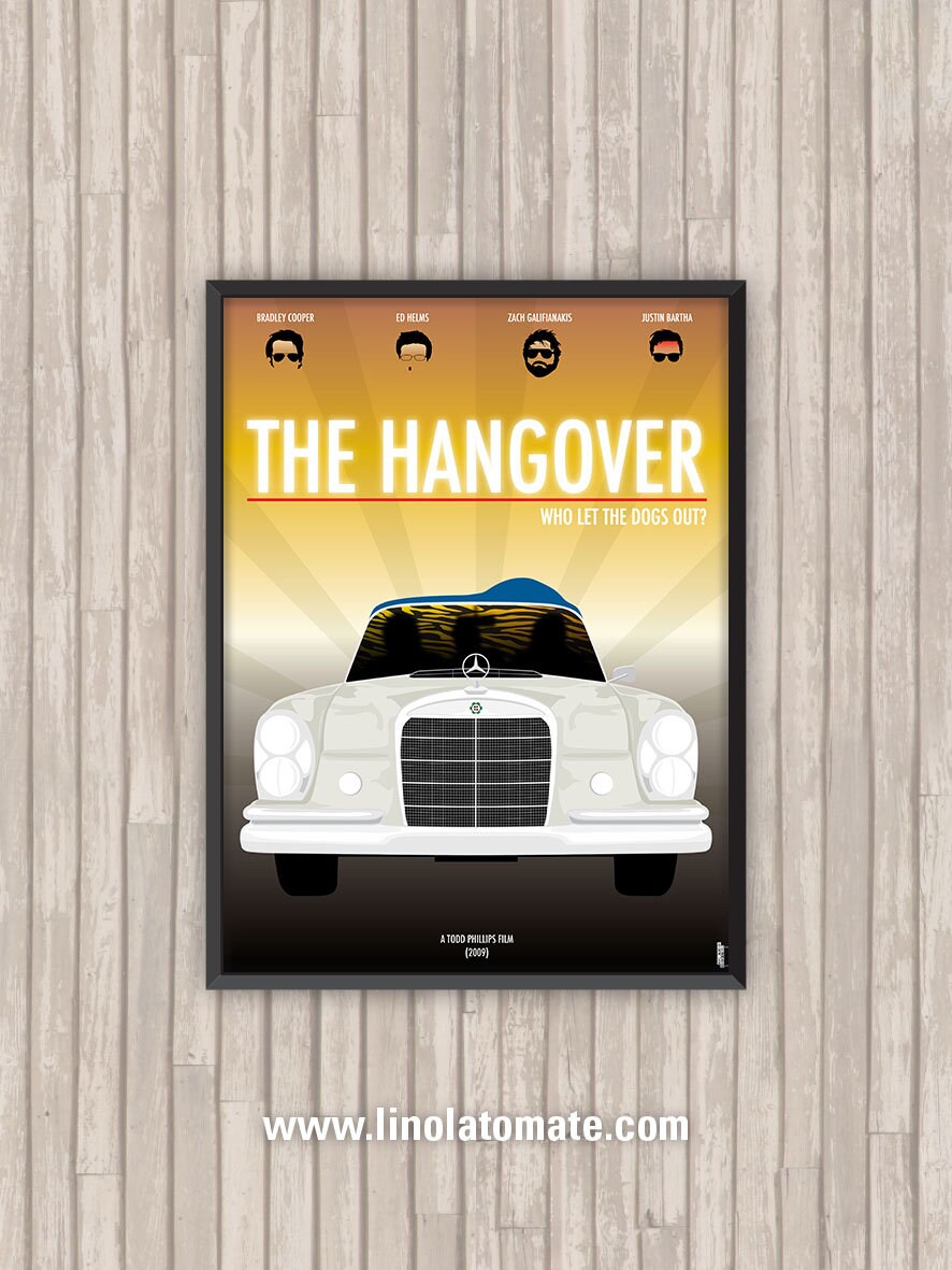 Movie Poster The Hangover Etsy