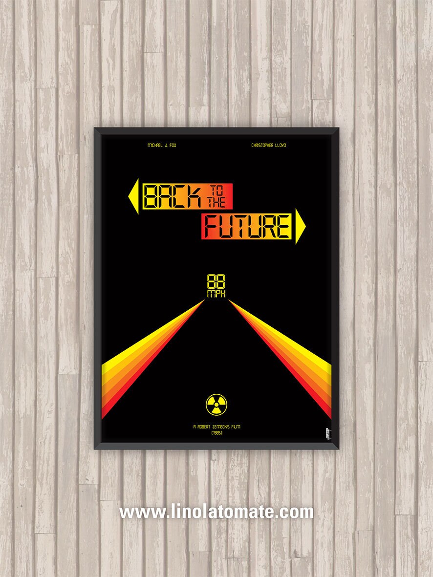 Affiche Film Retour Vers Le Futur | Back To The Future