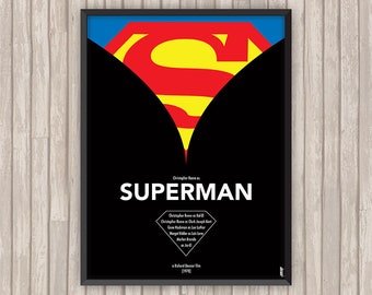 SUPERMAN, l’affiche revisitée par Lino la Tomate !