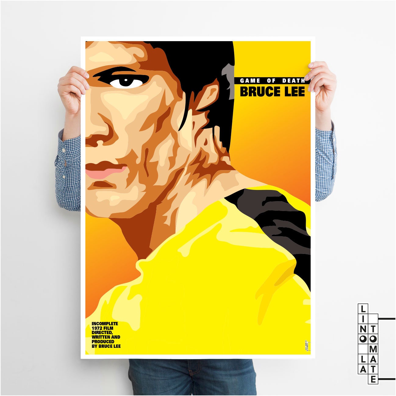 Le Jeu De La Mort Bruce Lee BRUCE LEE Le Jeu de la Mort (Game of Death), l’affiche revisitée par