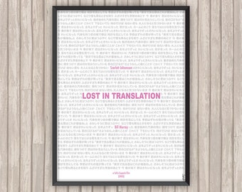 LOST IN TRANSLATION, l’affiche revisitée par Lino la Tomate !