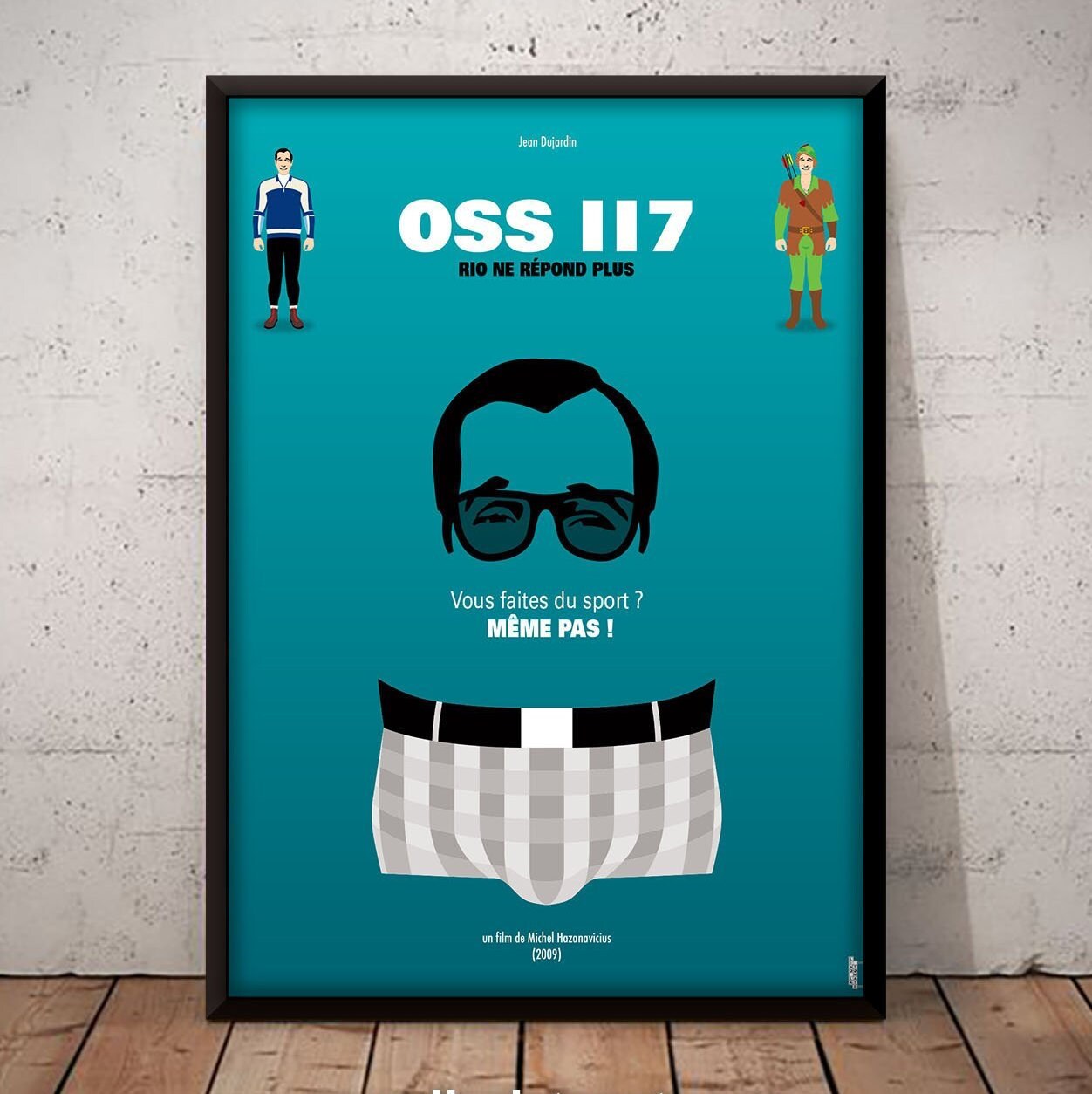 OSS 117 : Rio ne répond plus, l'affiche revisitée par Lino ...