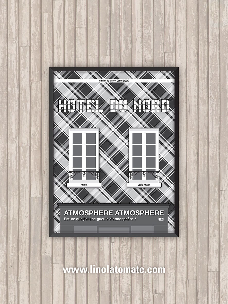 Affiche Film Hôtel Du Nord