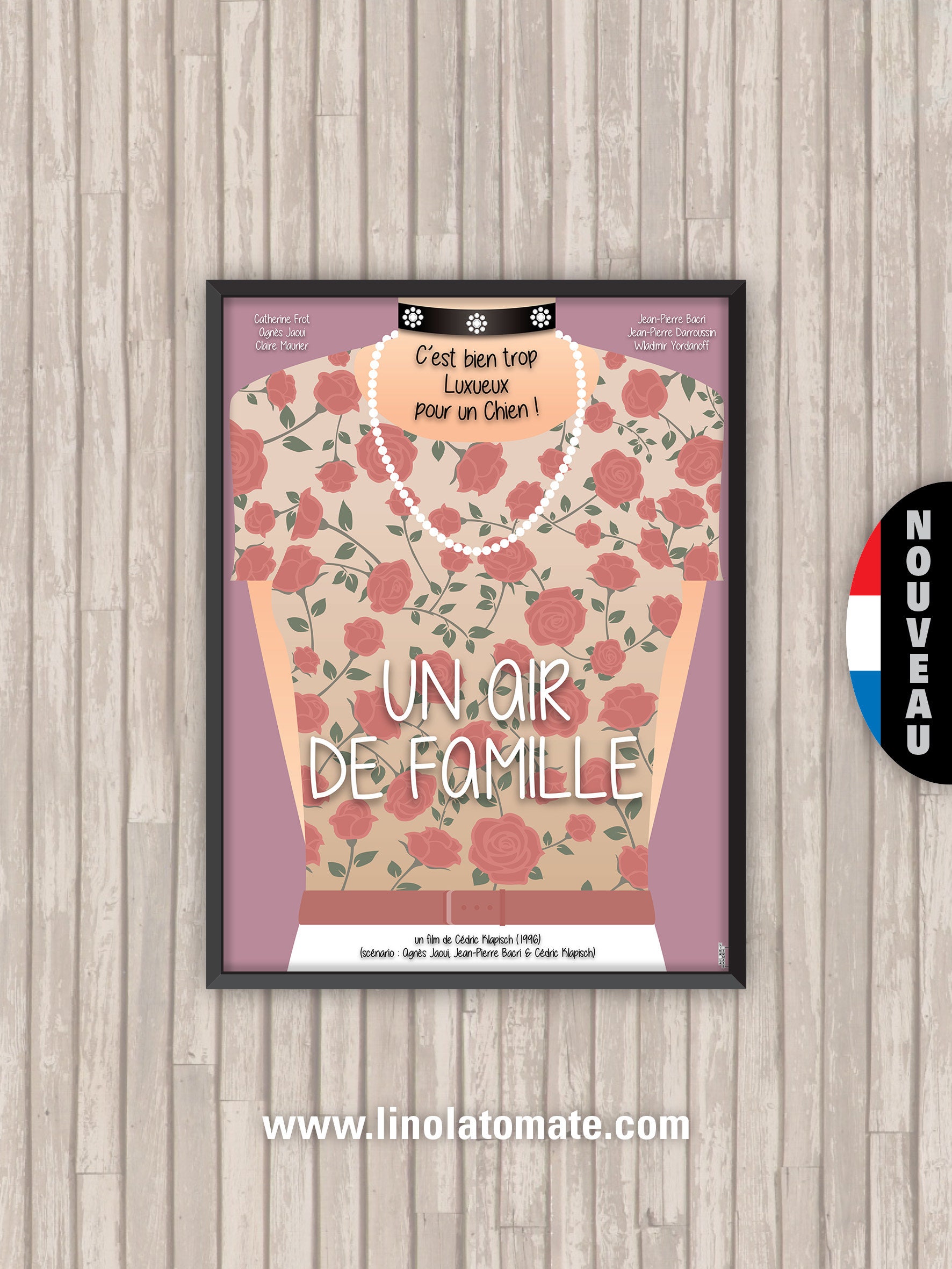 Affiche Film Un Air de Famille | Catherine Frot
