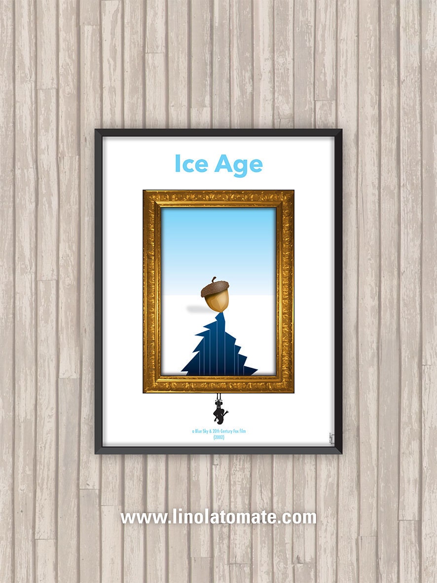 Affiche Film L'âge de Glace | Ice Age