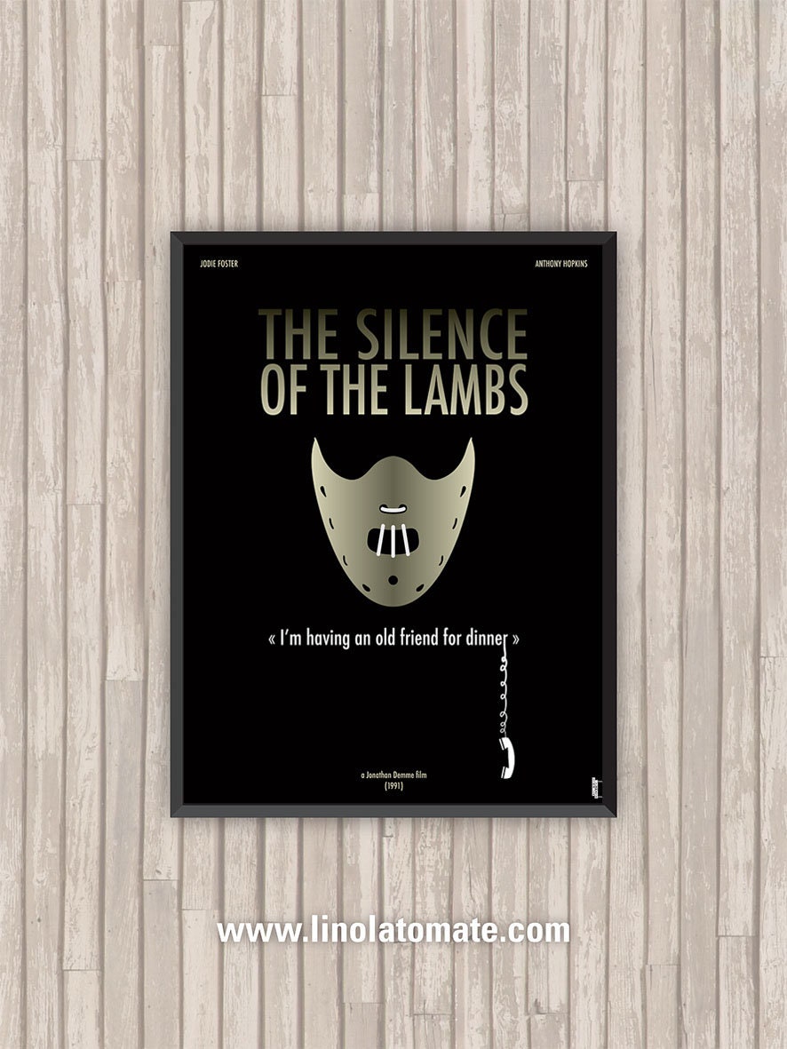 Affiche Film Le Silence Des Agneaux | The Silence Of The Lambs