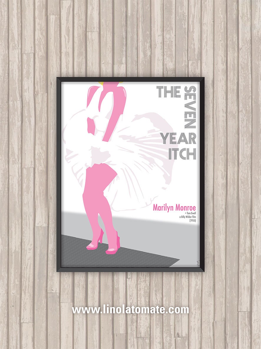 Affiche Film Sept Ans de Réflexion | The Seven Year Itch