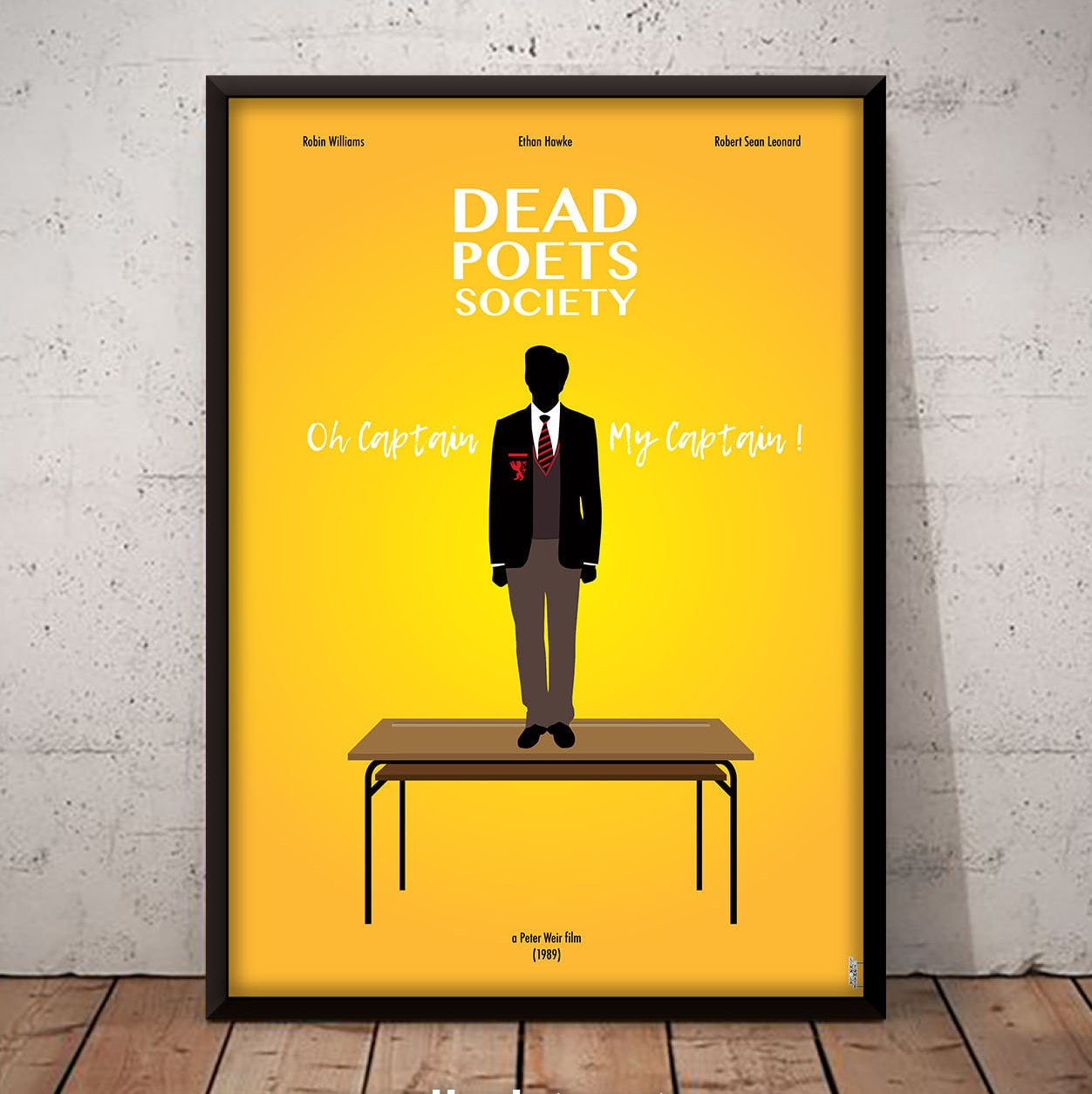 Movie poster DEAD POETS SOCIETY | Etsy